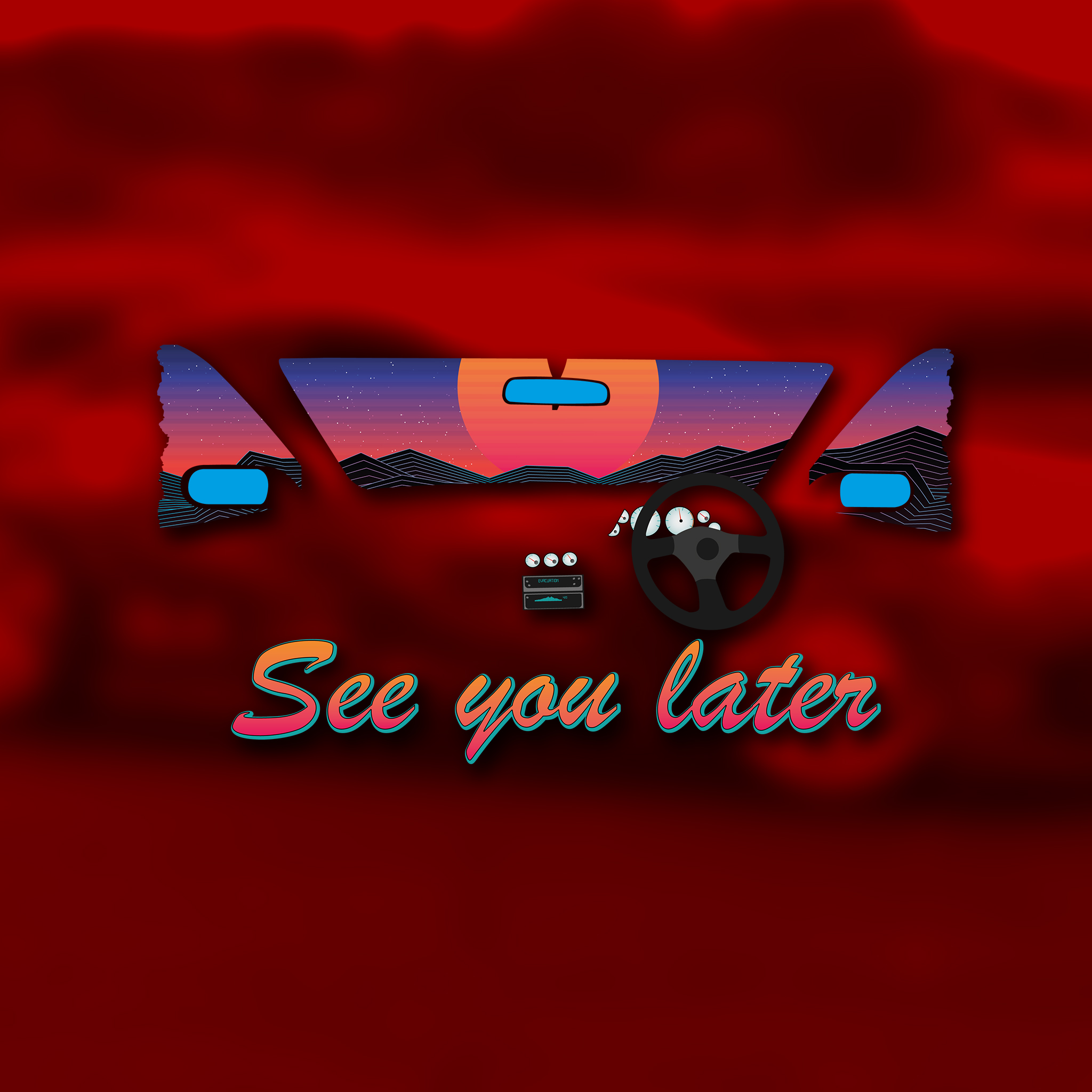SEE YOU LATER — T-SHIRT - obrazek 2